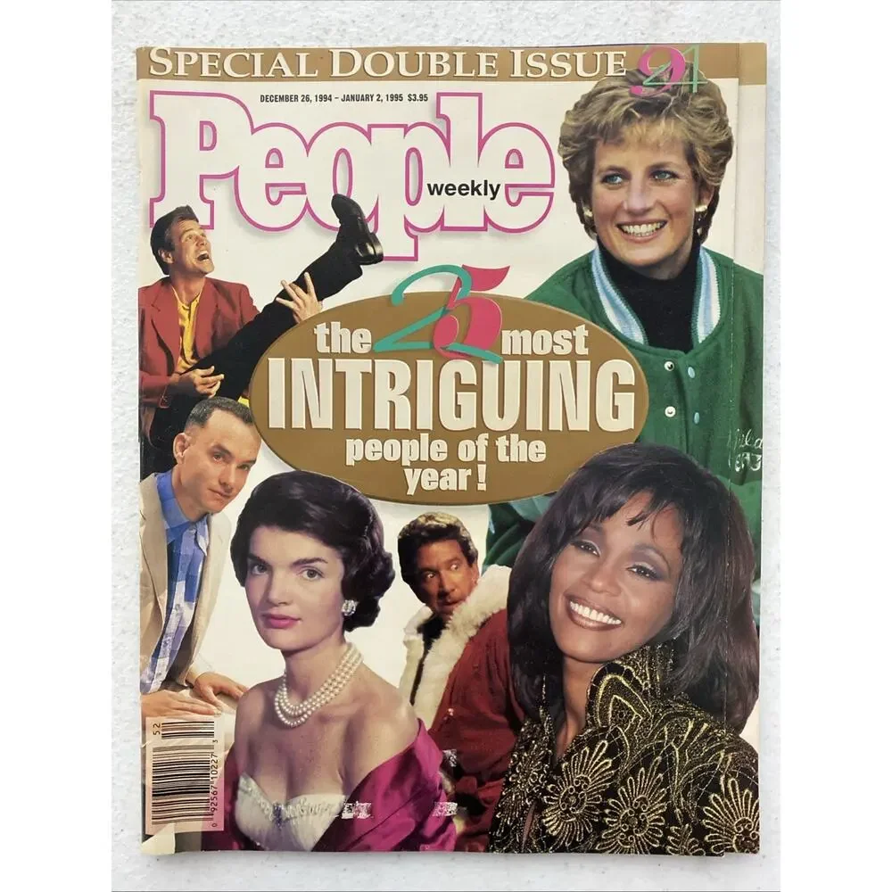 VTG PEOPLE Magazine Special Issue 1989 1994/95 Trump Madonna Princess Di Whitney